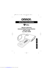 Omron IntelliSense Elite 7300W Instruction Manual