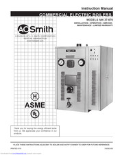 A.O. Smith NW 37 Instruction Manual