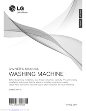 LG WM3570HA Series Owner's Manual