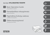 Epson Stylus Office BX625FWD Basic Operation Manual