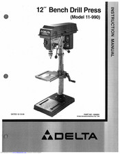Delta 11-990 Instruction Manual