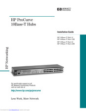 HP 10Base-T 24 Installation Manual
