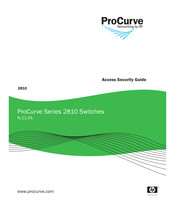 HP ProCurve Series 2810 Access Security Manual