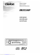 Clarion DB355MP Owner's Manual