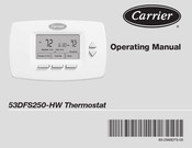 Carrier 53DFS250-HW Operating Manual