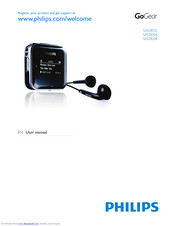 Philips GoGear SA028204 User Manual