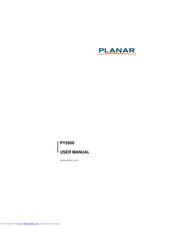 Planar PY5500 User Manual