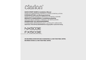 Clarion FX503E Quick Start Manual & Installation Manual