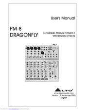 Alto PM-8 DRAGONFLY User Manual