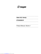 Seagate ST34555N Product Manual