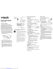 Vtech CD1291 Quick Start Manual