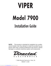 Viper 7900 Installation Manual