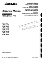 Fujitsu AirStage AW A09L Operating Manual