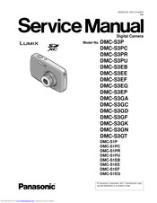 panasonic LUMIX DMC-S3PR Service Manual