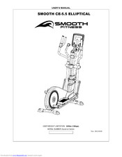 Smooth Fitness CE-5.5 Elliptical User Manual