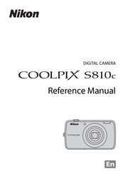 Nikon Coolpix S810c Reference Manual