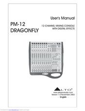 Alto PM-12 DRAGONFLY User Manual