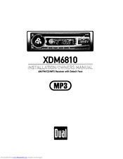 Dual XDM6810 Installation & Owner's Manual