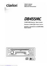 Clarion DB455MC Owner's Manual