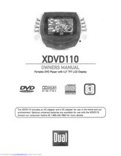 Dual XDVD110 Owner's Manual