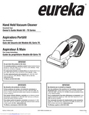 Eureka 60 Series Owner's Manual