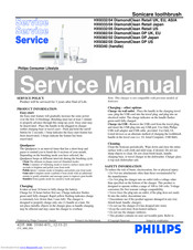 Philips Sonicare Diamond Clean HX9332/05 Service Manual