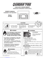 Quadra-Fire 3100-I ACC Owner's Manual