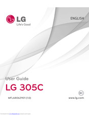 LG 305C User Manual