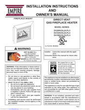 Empire Comfort Systems DV33IN33LP-3 Installation Instructions And Owner's Manual