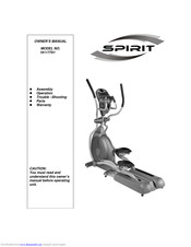 Spirit 16117701 Owner's Manual