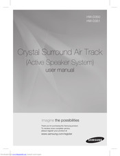Samsung HW-D350 User Manual