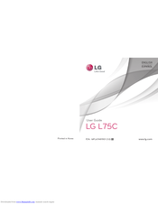 LG L75C User Manual