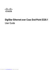 Cisco DigiStar E320.1 User Manual