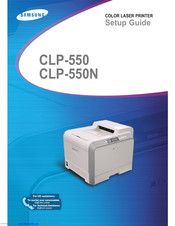 Samsung CLP CLP-550 Setup Manual