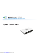 Delta Electronics NovoConnect B360 Quick Start Manual