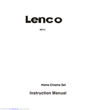 LENCO MDV-6 Instruction Manual