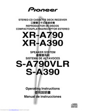 Pioneer S-A390 Operating Instructions Manual