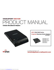cradlepoint CBA750B-W Product Manual