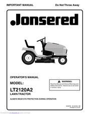 Jonsered LT2120A2 Operator's Manual