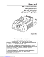 Honeywell HW400PI Owner's Manual