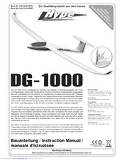 HYPE DG-1000 Instruction Manual