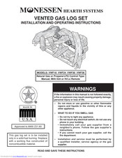Monessen Hearth VWF24 Installation And Operating Instructions Manual