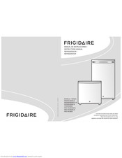 Frigidaire FRD126UBHW Instruction Manual