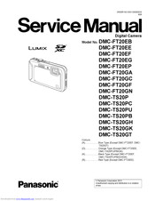 Panasonic Lumix DMC-FT20EG Service Manual