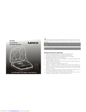 LENCO IPD-4500 Instruction Manual