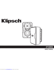 Klipsch CP-4 Owner's Manual