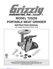 Grizzly T25226 Instruction Manual