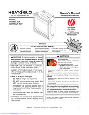 Hearth and Home Technologies 350TRSI-AUF Owner's Manual