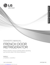 LG LFX21976xx Owner's Manual