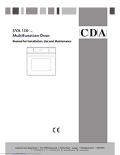 CDA SVA 150 Series Manual For Installation, Use And Maintenance